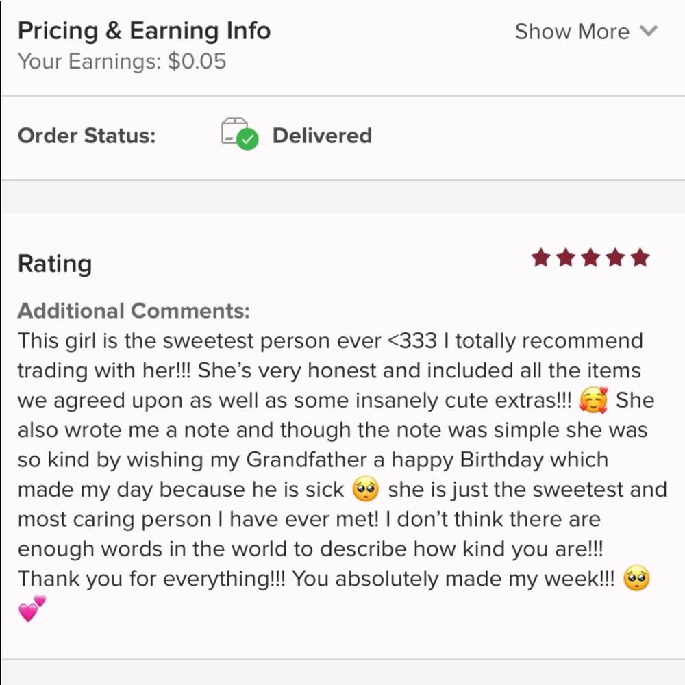 trade reviews! - Picture 2 of 4